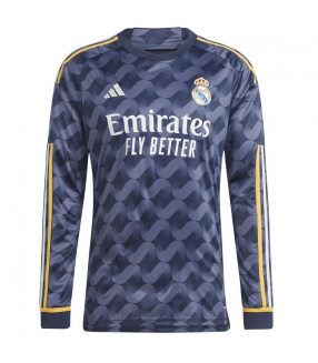 Maillot Real Madrid 2023/2024 Extérieur Manches Longues