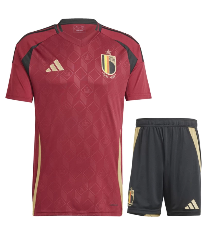 Ensemble Maillot Short Belgique EURO 2024/2025 Domicile