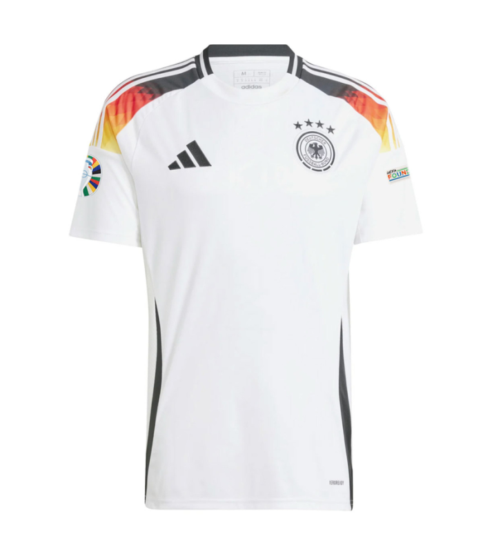 Maillot Allemagne avec Patchs EURO 2024/2025 Domicile