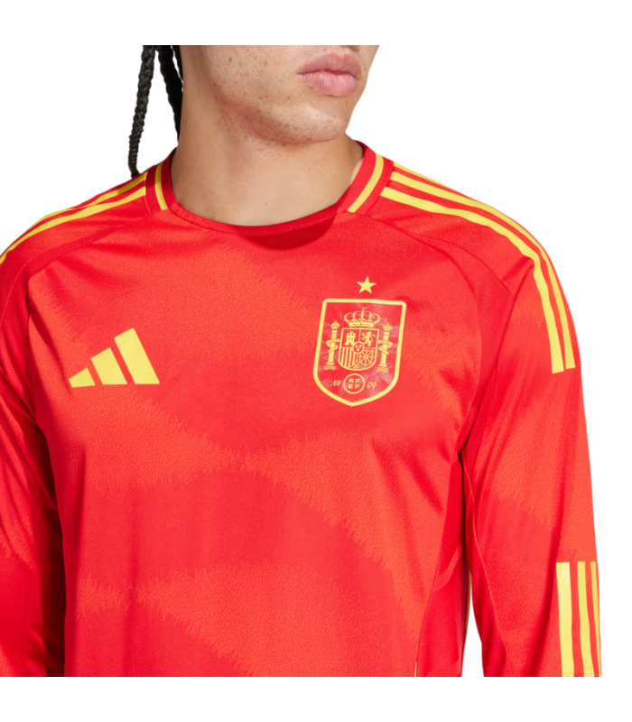 Maillot Espagne EURO 2024/2025 Domicile Manches Longues Authentique