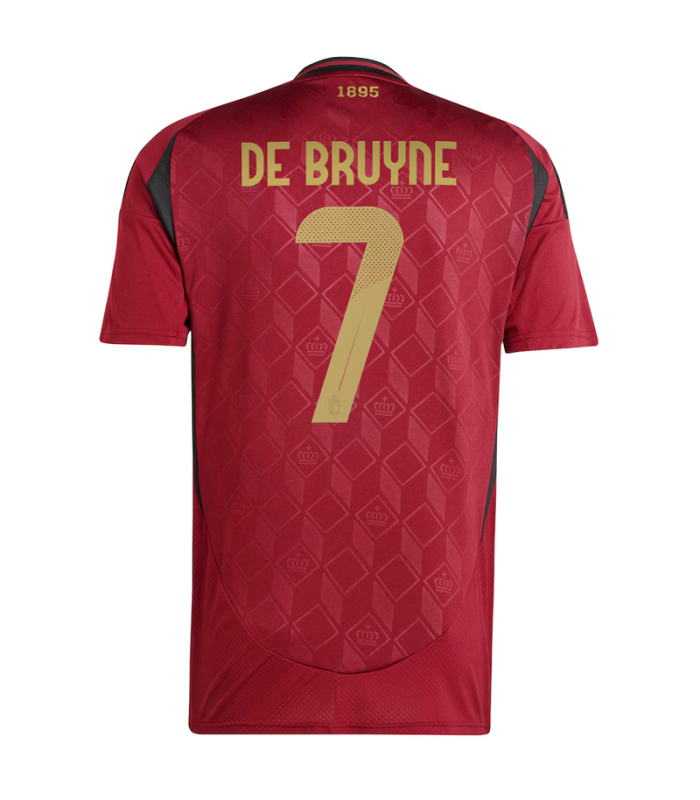 Maillot Belgique DE BRUYNE EURO 2024/2025 Domicile