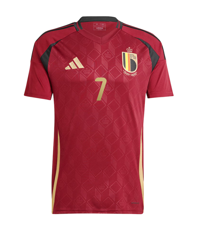 Maillot Belgique DE BRUYNE EURO 2024/2025 Domicile