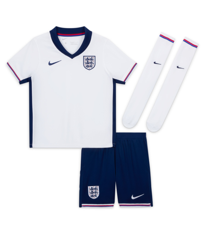 Ensemble Maillot Short Chaussettes Angleterre Petit Enfant EURO 2024 2025 Domicile