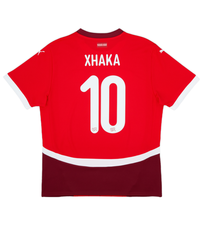 Maillot Suisse XHAKA EURO 2024/2025 Domicile