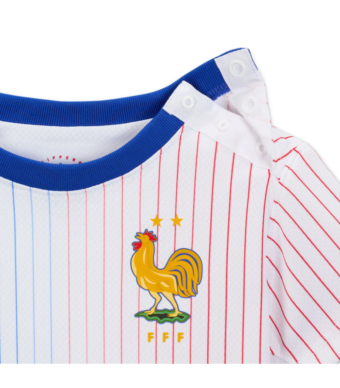 Ensemble Maillot Short Chaussettes Equipe de France Bébé EURO 2024/2025 Extérieur