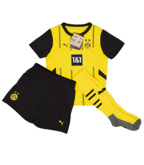 Ensemble Maillot Short Chaussettes BVB Dortmund Petit Enfant 2024/2025 Domicile