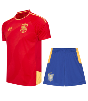 Ensemble Maillot Short Espagne Enfant EURO 2024/2025 Entrainement