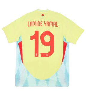 Maillot Espagne LAMINE YAMAL EURO 2024/2025 Extérieur