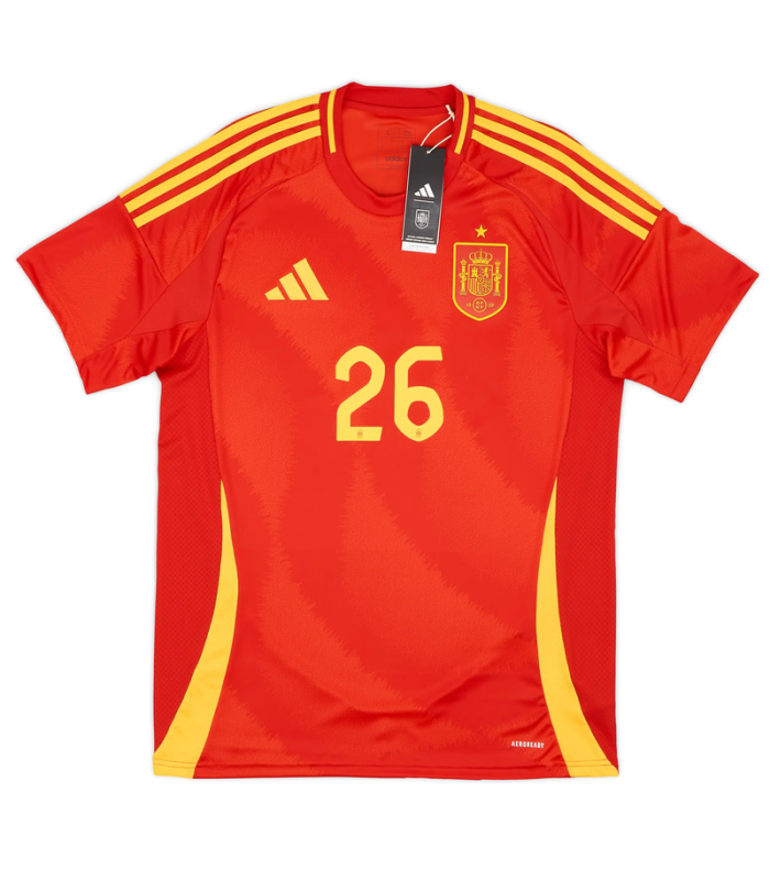 Maillot Espagne PEDRI EURO 2024/2025 Domicile