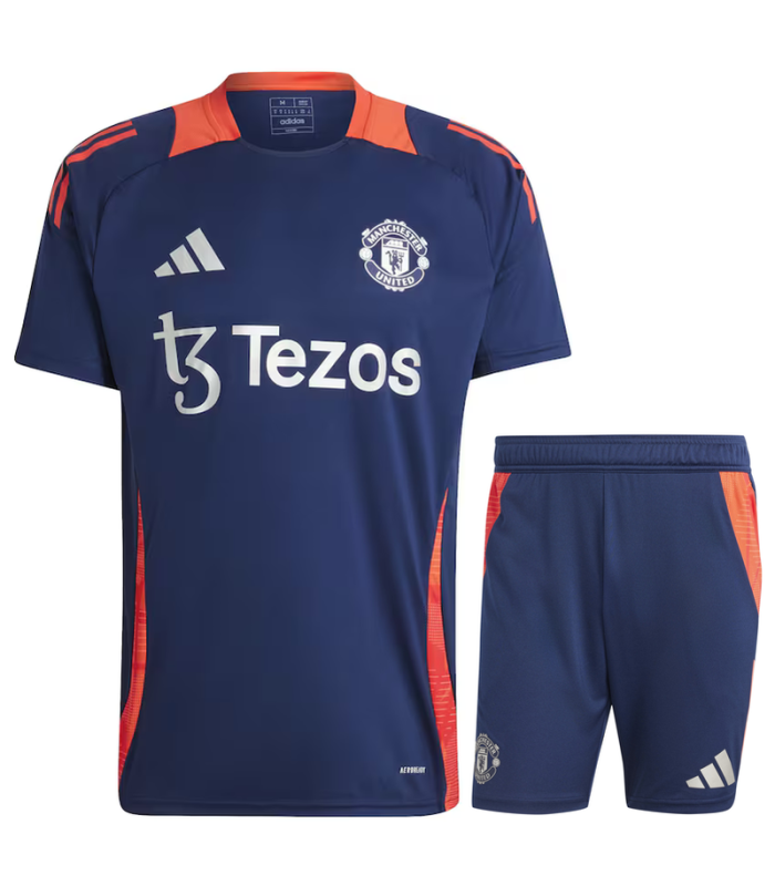 Ensemble Maillot Short Manchester United 2024/2025 Entrainement