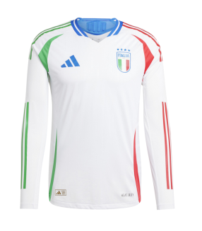 Maillot Italie EURO 2024/2025 Extérieur Manches Longues Authentique