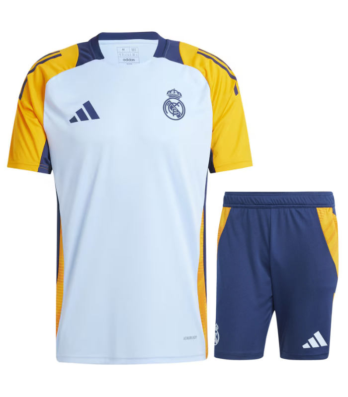 Ensemble Maillot Short Real Madrid Enfant 2024 2025 Entrainement