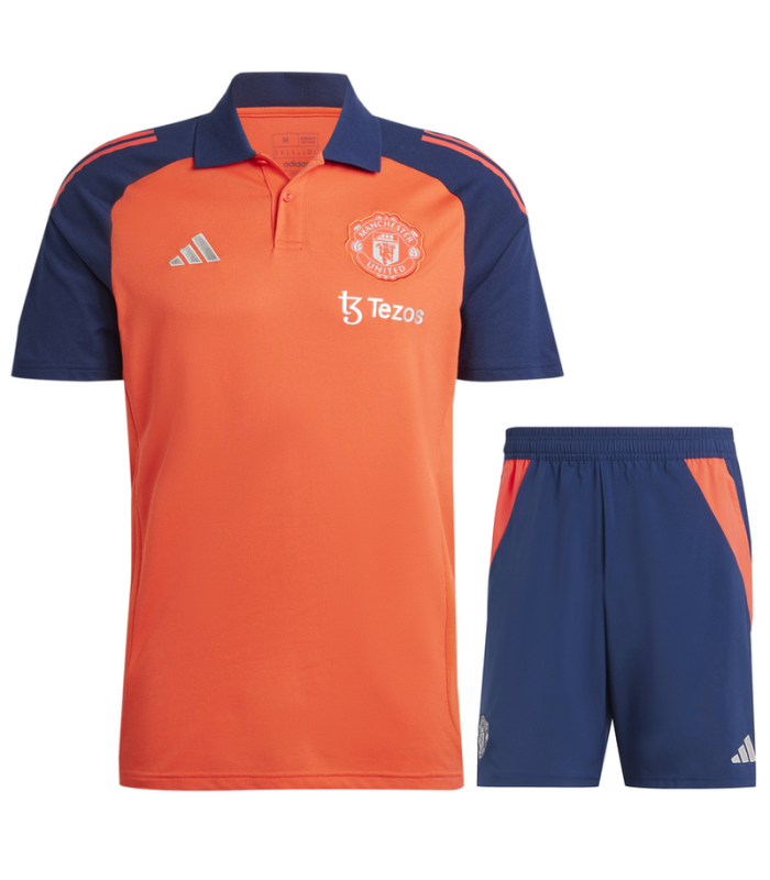 Ensemble Polo Short Manchester United 2024/2025 Entrainement