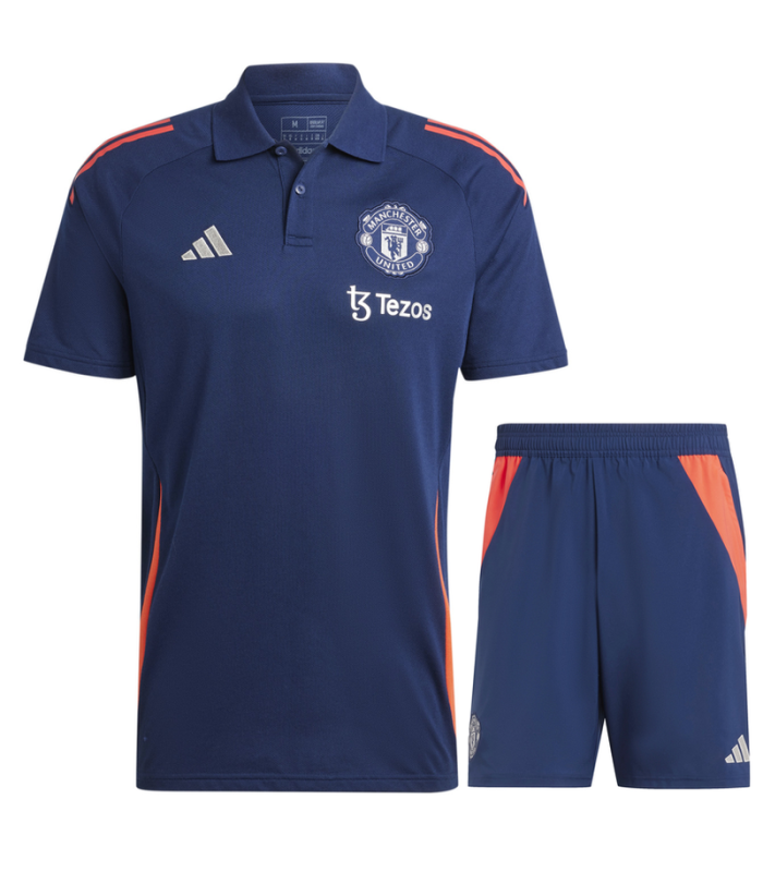 Ensemble Polo Short Manchester United 2024/2025 Entrainement