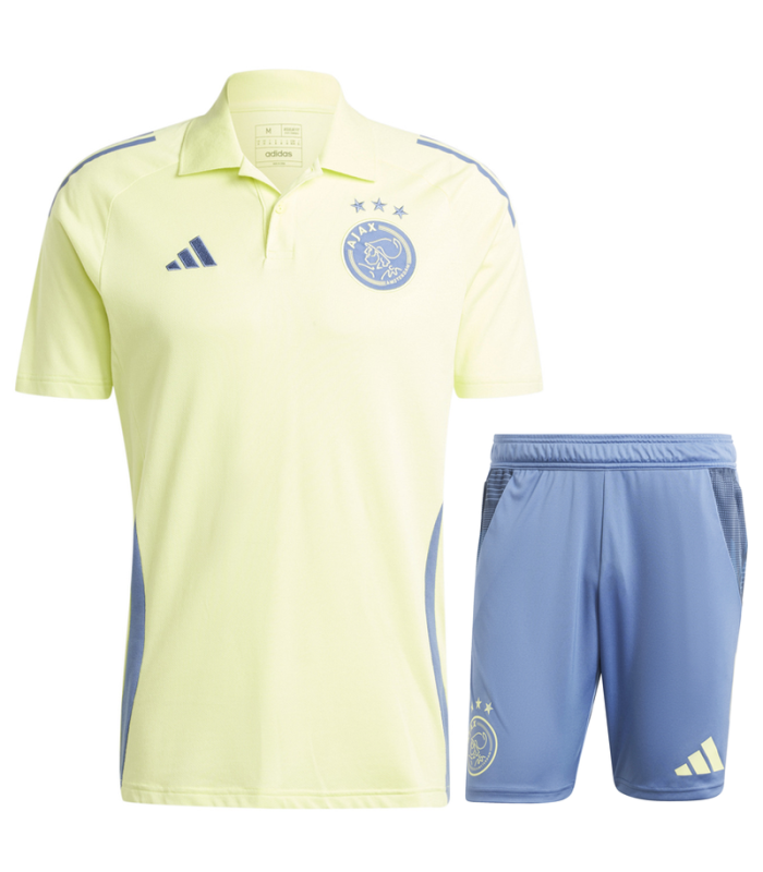 Ensemble Polo Short Ajax Amsterdam 2024/2025 Entrainement