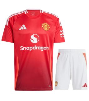 Ensemble Manchester United Maillot Short 2024/2025 Domicile