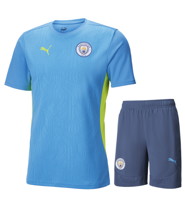 Ensemble Maillot Short Manchester City 2024/2025 Entrainement