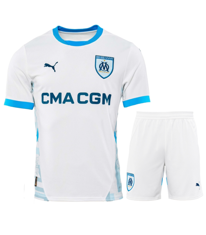 Ensemble Maillot Short OM Marseille 2024 2025 Domicile