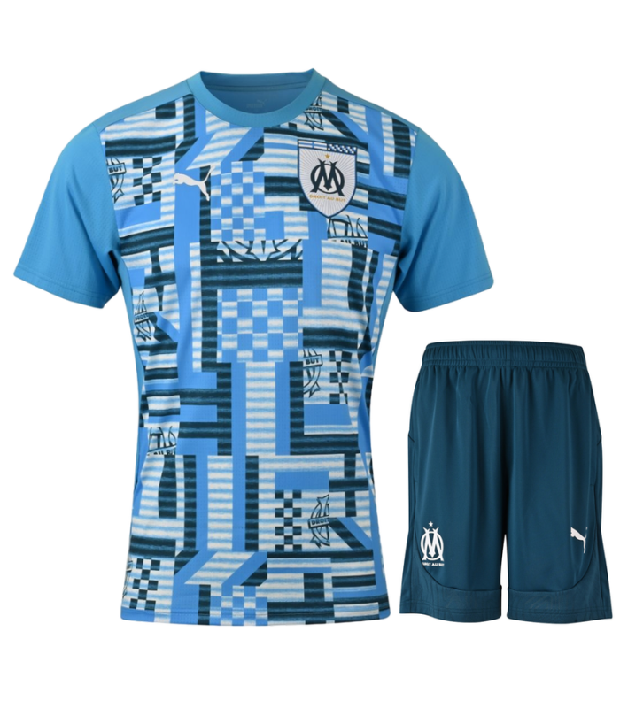 Ensemble Maillot Short OM Marseille 2024/2025 Entrainement