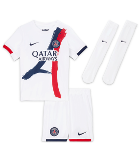 Ensemble Maillot Short Chaussettes PSG Paris Saint Germain Petit Enfant 2024/2025 Extérieur