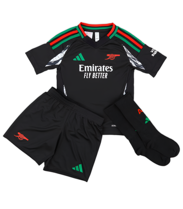 Ensemble Maillot Short Chaussettes Arsenal Petit Enfant 2024/2025 Extérieur