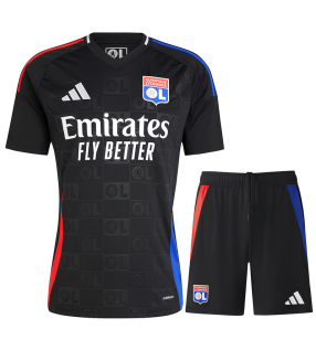 Ensemble Maillot Short OL Lyon 2024/2025 Extérieur