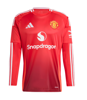 Maillot Manchester United 2024/2025 Domicile Manches Longues