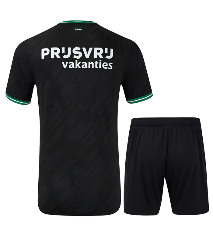 Ensemble Maillot Short Feyenoord Rotterdam Enfant 2024/2025 Extérieur