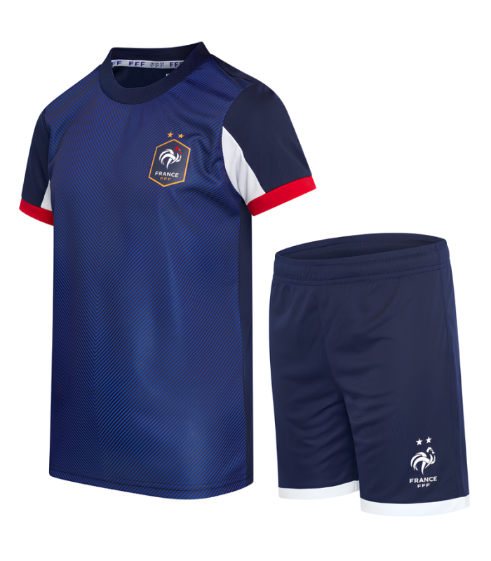 Ensemble Maillot Short Equipe de France Enfant 2024/2025 Entrainement