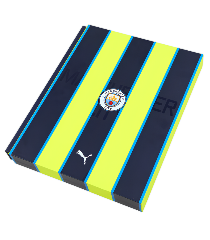 Coffret Maillot Manchester City 2024/2025 Extérieur Authentique