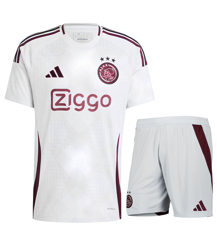 Ensemble Maillot Short Ajax Amsterdam Enfant 2024/2025 Third