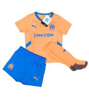 Ensemble Maillot Short Chaussettes OM Marseille Petit Enfant 2024/2025 Third