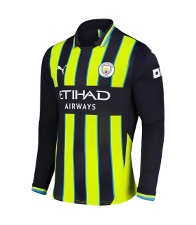 Maillot Manchester City Enfant 2024/2025 Manches Longues Extérieur