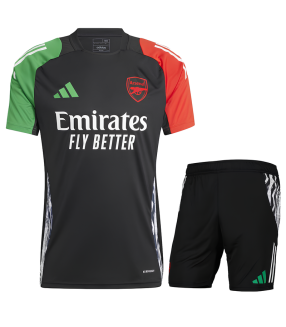 Ensemble Maillot Short Arsenal 2024/2025 Entrainement Ligue Des Champions