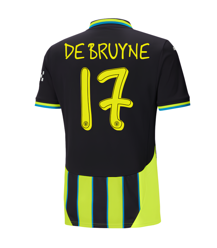 Maillot Manchester City DE BRUYNE 2024/2025 Extérieur