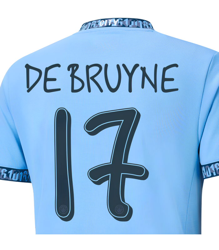 Maillot Manchester City DE BRUYNE 2024/2025 Domicile