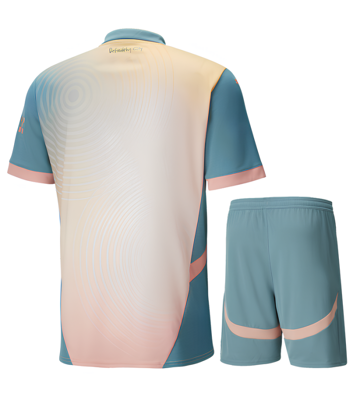 Ensemble Maillot Short Manchester City Enfant 2024/2025 4th