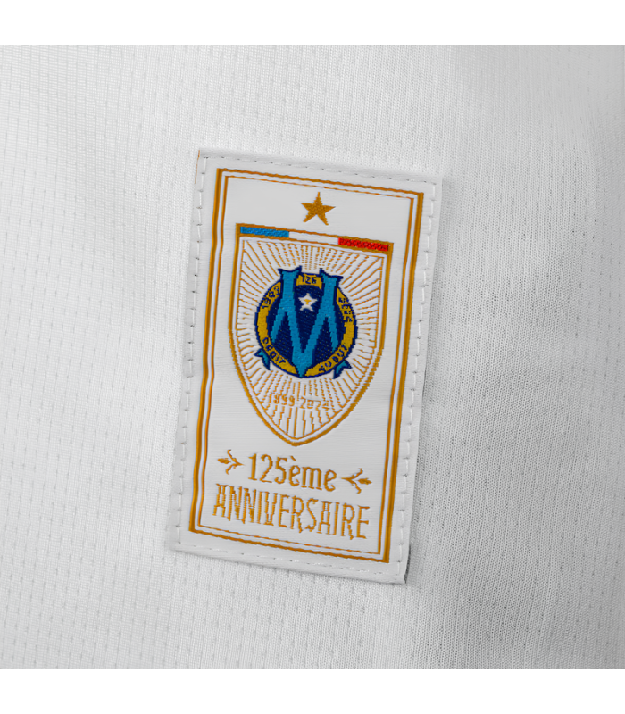 Maillot OM Marseille 125ème Anniversaire 125 ans Collector Blanc 2024/2025