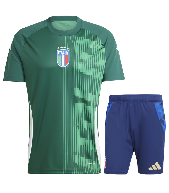 Ensemble Maillot Short Italie EURO 2024/2025 Entrainement