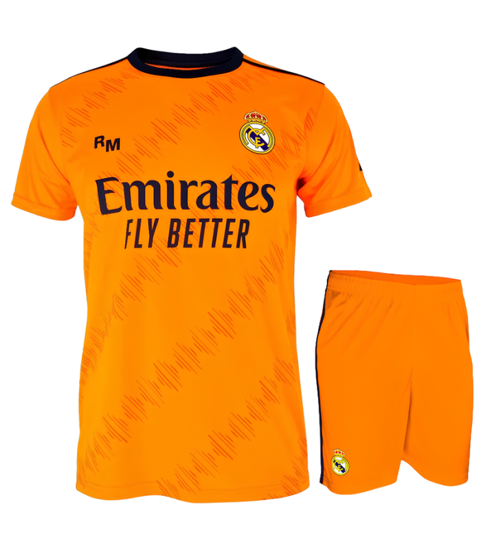 Ensemble Maillot Short Real Madrid Enfant BELLINGHAM 2024/2025 Extérieur