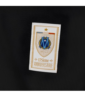 Maillot OM Marseille 125ème Anniversaire 125 ans Collector Noir 2024/2025