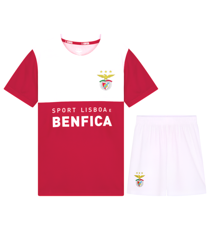 Ensemble Maillot Short Benfica Lisbonne Enfant Legacy Entrainement