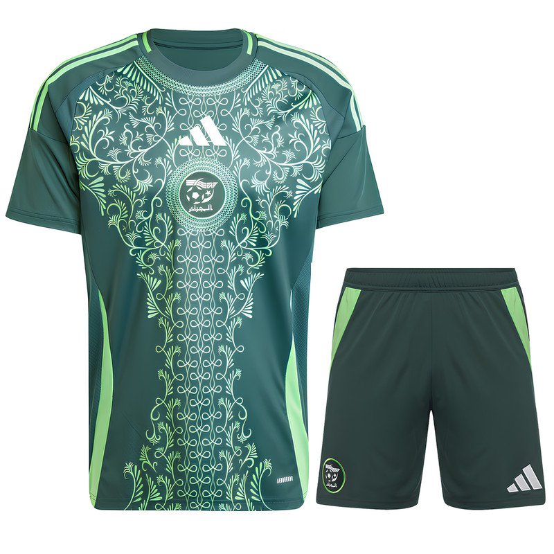 Ensemble Algérie Maillot Short 2024/2025 Extérieur Ensemble Algérie Maillot Short 2024/2025 Extérieur