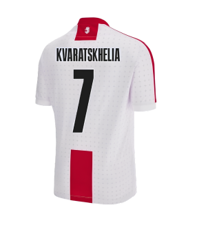 Maillot Géorgie KVARATSKHELIA EURO 2024/2025 Domicile