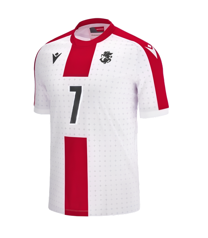 Maillot Géorgie KVARATSKHELIA EURO 2024/2025 Domicile