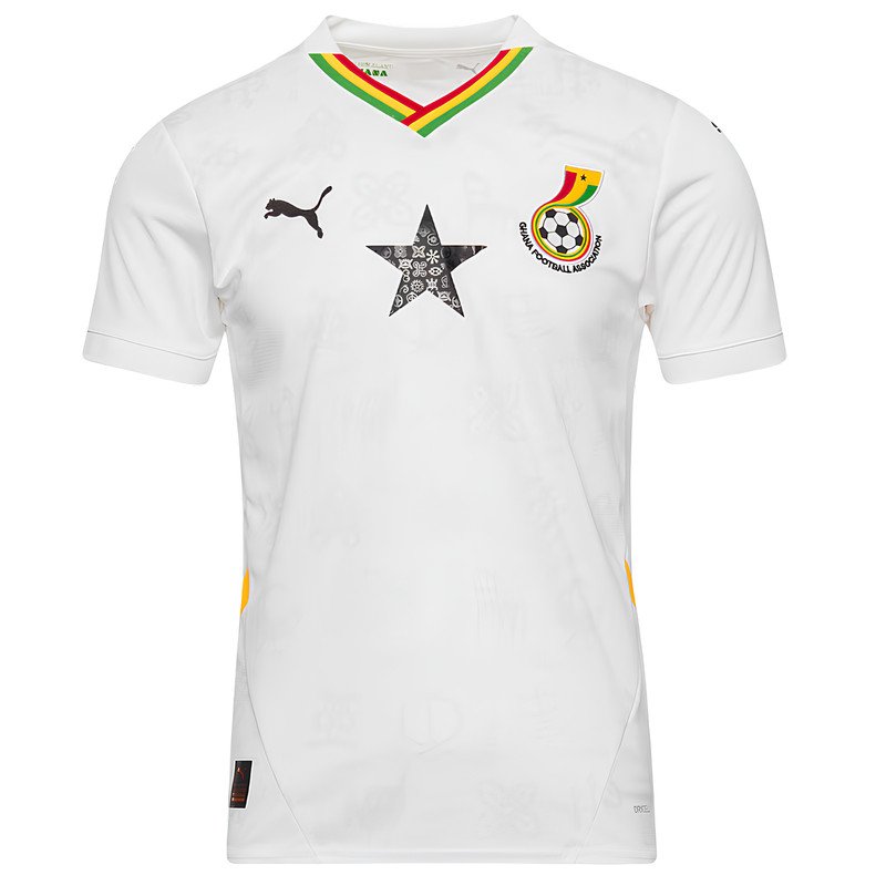 Maillot Ghana Enfant CAN 2025/2026 Domicile