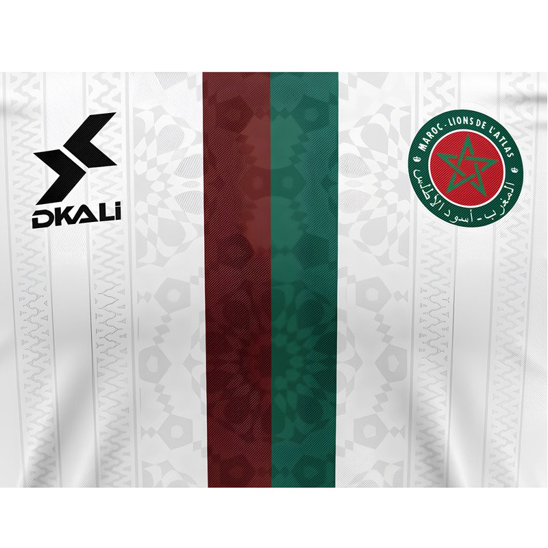 Maillot Maroc 2025 Blanc