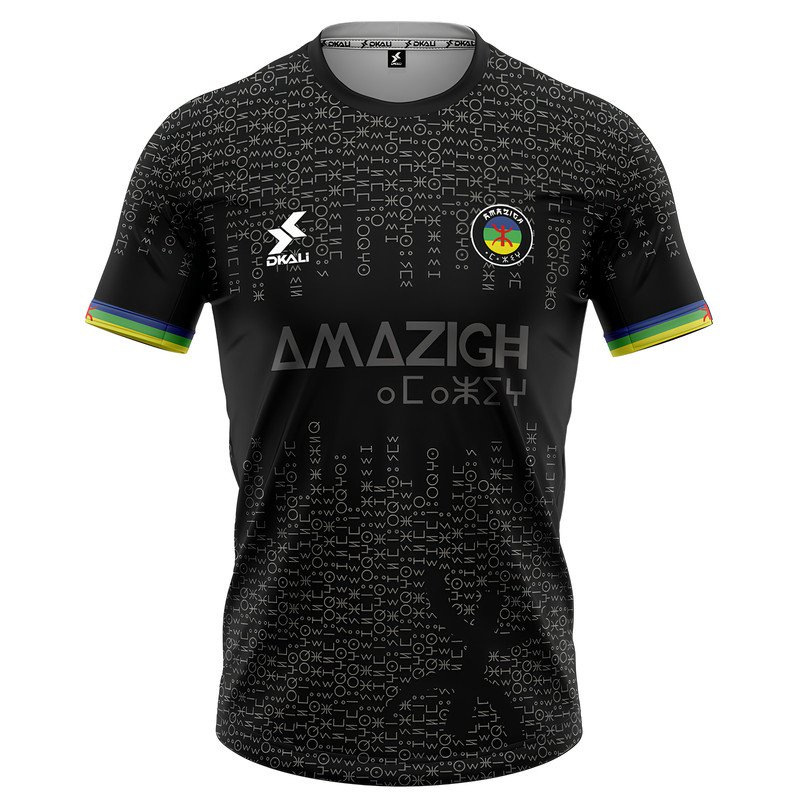 Maillot Amazigh 2025 Noir