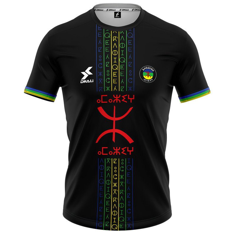 Maillot Amazigh 2025 Noir