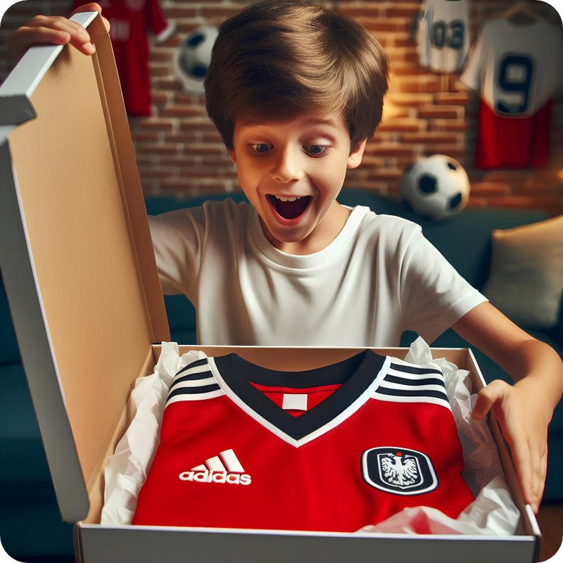 Le Maillot de Football Mystère Enfant – Nation Saisons Précédentes